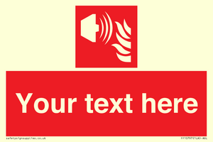 Custom Fire: Fire alarm sounder